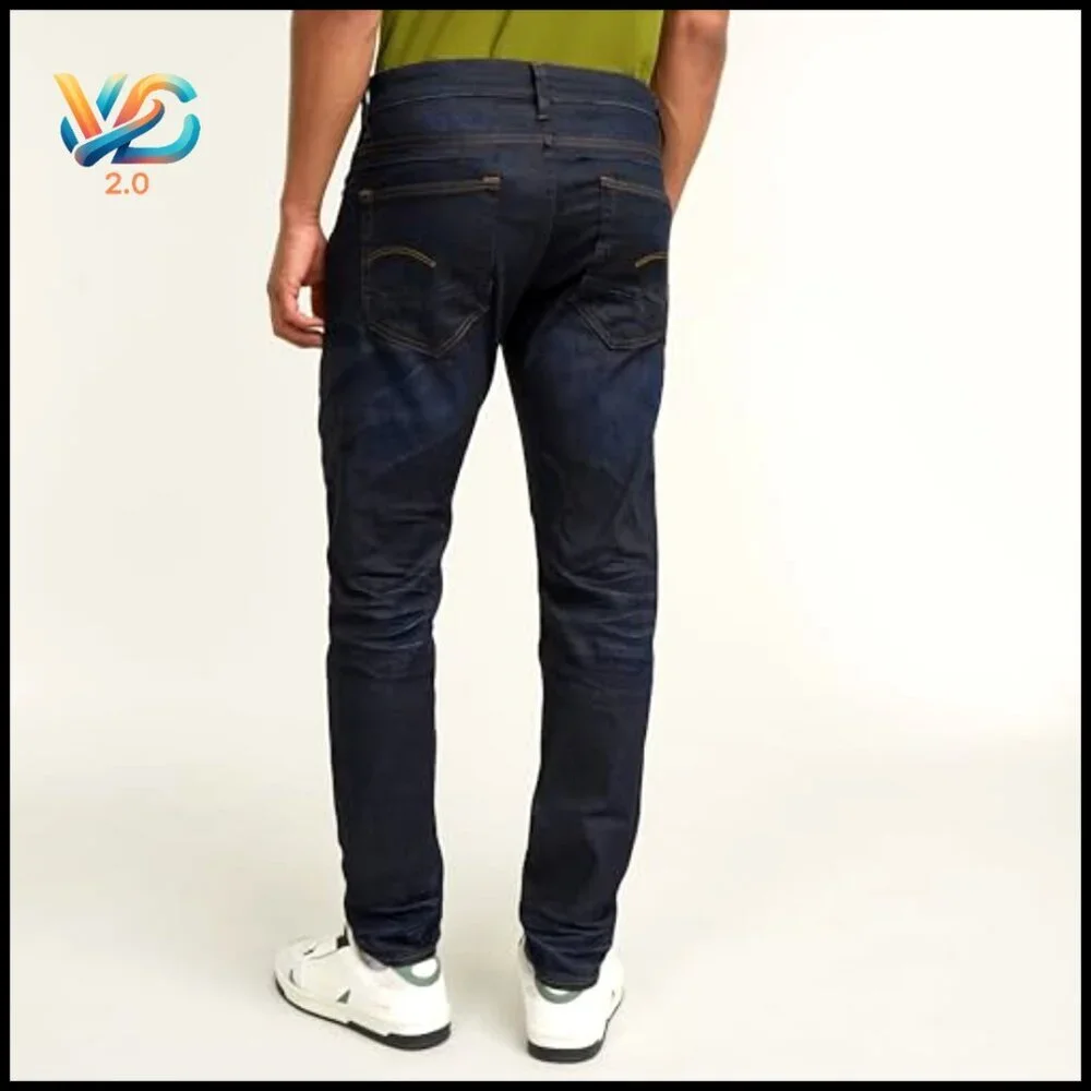 Slim Fit 5-Pocket Jeans with Stretch, Sustainable Cotton Blend‎